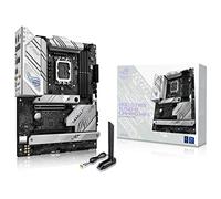 ASUS ROG Strix B760-A Gaming WIFI Scheda madre Intel LGA1700 ATX, 12 + 1 fasi d’alimentazione, DDR5, PCIe 5.0, 3 slot M.2, WIFI &E, USB 3.2 Gen 2 Type-C, Aura Sync RGB, Bianco