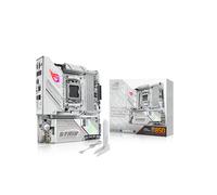 ASUS ROG Strix B850-G Gaming WiFi, Scheda Madre AMD mATX, 14+2+1 Stadi di Alimentazione, Slot DDR5, PCIe 5.0, 4 slot M.2, WiFi 7 (802.11be) e Ethernet 2,5Gb, USB-C da 20Gbps, Aura Sync RGB, Bianca