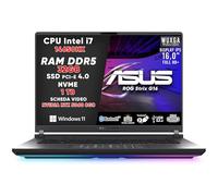 ASUS ROG STRIX G16 (2025) PC GAMING, NOTEBOOK GAMING I7-14650HX, NVIDIA GEFORCE RTX 5060 (8GB GDDR7), RAM 32GB DDR5, SSD 1TB, DISPLAY 16" FHD CON THUNDERBOLT 5, BT 5.4, TASTIERA RGB, WIFI 7