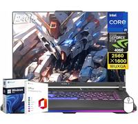 ASUS ROG Strix G16 Gaming Laptop, 16" 240Hz WQXGA Display, Intel i9-14900HX, 64 GB DDR5, 2 TB SSD, GeForce RTX 4060, Backlit KB, Wi-Fi 6E, Windows 11 Pro, licenza Office Lifetime License & Mouse