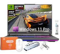 ASUS ROG Strix G16 Gaming Laptop, 16" QHD+ 240Hz, Intel 24-Core i9 14900HX, GeForce RTX 4060, 64 GB DDR5 RAM, 4 TB SSD, Backlit KB, Windows 11 Pro, con licenza Office Life, w/RH-Accessori
