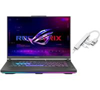 Asus ROG Strix G16 Gaming Laptop | 16" WUXGA 165Hz Display | Intel Core i7-13650HX | NVIDIA GeForce RTX 4060 | Retroilluminato | Nero | 32GB RAM DDR5 | 1024GB SSD | Windows 11 Home |Bundle con USB 3.0