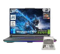 ASUS ROG Strix G16 Gaming Laptop, NVIDIA GeForce RTX 5070 Ti, 16" 16:10 165Hz IPS Display, AMD Ryzen 9 8940HX (fino a 5,3 GHz), RAM DDR5 da 32 GB, SSD da 2 TB, WiFi 6E, KB retroilluminato, Win11 Pro
