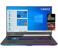 ASUS ROG Strix G17 Gaming Laptop, 17,3" 144 Hz FHD IPS, NVIDIA GeForce RTX 3060, AMD Ryzen 7 4800H, tastiera RGB, VR-Ready, WiFi6, Bluetooth 5.1, USB-C, HDMI, Win 10, grigio (32 GB RAM | SSD PCIe da 2
