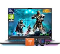 ASUS ROG Strix G18 18" 2.5K 240Hz Gaming Laptop, NVIDIA GeForce RTX 5080 16GB DDR7, Intel Ultra 9 275HX (fino a 5.4 GHz), 64 GB DDR5 RAM, 8TB SSD, Wi-Fi 7, Backlit KB, Windows 11 Pro, con MS Office