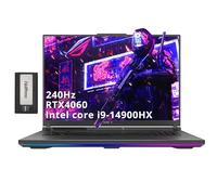 ASUS ROG Strix G18 18" 240Hz QHD Gaming Laptop, Intel i9-14900HX, GeForce RTX 4060 8GB, 64GB DDR5, 4TB SSD, Per-Key RGB, Webcam, Wi-Fi 6E, Win 11 Pro, Grigio, 256GB Docking Station Set