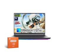 ASUS ROG Strix G18, laptop da gioco da 18 pollici, NVIDIA GeForce RTX 5080, processore Intel Ultra 9 HX, display 240Hz 2.5K, 64GB RAM, SSD 4TB, WiFi 7, Eclipse Grey, Windows 11 Pro, accessori