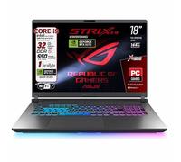 ASUS Rog Strix G18 portatile Gaming, Cpu Intel i9-14900HX, RAM 32Gb DDR5, SSD 1Tb, Ampio Display 18" 144Hz FHD+, NVIDIA GeForce RTX 5070 8Gb GDDR7, Wi-Fi 7, BT 5.4 Thunderbolt, Win 11, Ready To Use