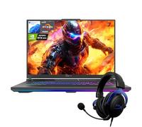 ASUS ROG Strix G18 RTX 5070 Gaming Laptop, 18" ROG Nebula 2.5K 240Hz/3ms, AMD Ryzen 9 8940HX, NVIDIA RTX 5070 con ROG Boost, 64GB DDR5, 1TB SSD, RGB KB, ROG Cooling, Bundle con HyperX Cloud Headset