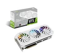 Asus - ROG Strix GeForce RTX 3090 White OC Edition 24 GB GDDR6X - Scheda grafica (PCIe 4.0, Ventole Axial-Tech, 0 dB, design a 29, slot, Dual BIOS, SAP II, MaxContact), bianco