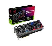 ASUS ROG Strix GeForce RTX 4080 O16G Gaming OC Scheda Grafica Gaming, OpenGL 4.6, 16 GB GDDR6X, PCIe 4.0, HDMI 2.1a, DisplayPort 1.4a, GPU Tweak III, Nero