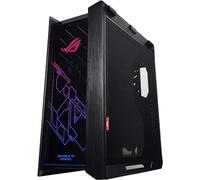 ASUS ROG Strix Helios Case Gaming, ATX e EATX, Mid Tower, Vetro Temperato Fumè su Tre Lati, Illuminazione Aura Sync RGB, Telaio in Alluminio, Maniglie per il Trasporto, USB 3.1, Nero