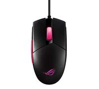 ASUS ROG Strix Impact II Electro Punk Edition | Sensore 6.200 DPI | Mouse da gioco cablato per PC | Massimo comfort | Aura Sync RGB, Armoury II
