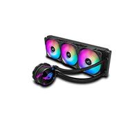 ASUS ROG Strix LC 360 RGB Dissipatore a Liquido All-In-One, Tre Ventole ROG da 120mm RGB, Illuminazione Aura Sync, LGA 1150|1151|1152|1155|1156|2011|2066 e AMD AM4/TR4, Nero