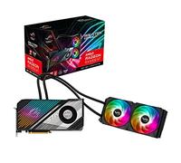 Asus ROG Strix LC AMD Radeon RX 6900XT Top Edition Scheda Grafica, AMD RDNA 2, PCIe 4.0, 16GB GDDR6, HDMI 2.1, DisplayPort 1.4a, Raffreddamento a Liquido, Radiatore 240mm, Tubi da 600mm, RGB, Nero