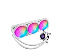 ASUS ROG Strix LC II 360 ARGB White Edition All-in-one AIO Liquid CPU Cooler 360mm Radiatore, Intel LGA1700, 115x/2066 e AMD AM4/TR4 Supporto, Triple 120mm 4-pin PWM Addressable RGB Radiatore Ventole