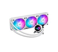 ASUS ROG Strix LC III 360 ARGB LCD White Edition All-in-one CPU Liquid Cooler - Intel® LGA 1700, 1200, 115X - AMD Socket AM4, AM5 - con IPS LCD da 2,1", pompa Asetek New Gen7 v2
