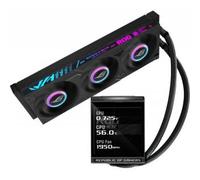 ASUS ROG Strix LC IV 360 ARGB LCD, Dissipatore di Calore a Liquido per CPU, Q-Connector per Facile Installazione, Potente Pompa, Schermo LCD IPS da 5,8", Tre Ventole ROG ARGB, Aura Edge, Nero