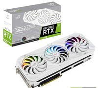 ASUS ROG STRIX NVIDIA GeForce RTX™ 3080 White OC Edition Gaming Graphics Card (PCIe 4.0, 10GB GDDR6X, HDMI 2.1, DisplayPort 1.4a, combinazione di colori bianco, design ventola Axial-tech, 2.9 slot, Super Alloy Power