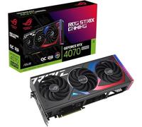ASUS ROG Strix NVIDIA GeForce RTX 4070 SUPER OC Edition Scheda Grafica 12 GB GDDR6X, 192 Bit, PCIe 4.0, HDMI, DisplayPort, Nero, ROG-STRIX-RTX4070S-O12G-GAMING