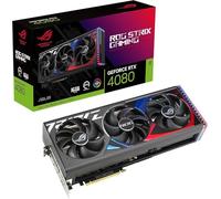 ASUS ROG Strix NVIDIA GeForce RTX 4080 Scheda Grafica Gaming, OpenGL 4.6, 16 GB GDDR6X, PCIe 4.0, HDMI 2.1a, DisplayPort 1.4a, GPU Tweak III, Nero