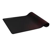 ASUS ROG Strix Scabbard II Tappetino per mouse per gioco da computer Nero, Rosso