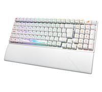 ASUS ROG Strix Scope II 96 RX Wireless tastiera Gaming USB + RF Wireless + Bluetooth Bianco