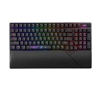 ASUS ROG Strix Scope II 96, Tastiera Meccanica Gaming Wireless, Switch Meccanici ROG NX, Illuminazione RGB, Bluetooth 5.1 e 2.4GHz, Compatibile con Sistema Operativo Windows 11, Layout Italiano, Nero