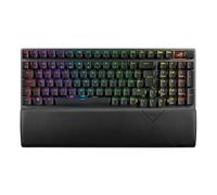 ASUS ROG Strix Scope II 96 - Tastiera da gioco wireless, connessione Tri-Mode, schiuma ammortizzante e tamponi di smorzamento degli interruttori, interruttori da neve ROG NX pre-lubrificati