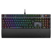 ASUS ROG Strix Scope II - Tastiera meccanica, switch ROG NX Snow, Tasti tastiera in ABS, Comandi Multifunzione e Riposo Polsi, AZERTY