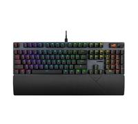 ASUS ROG Strix Scope II X Tastiera Gaming, Interruttori ROG NX Snow V2 Prelubrificati e con Schiuma Ammortizzante, Copritasti in PBT, Controlli Multifunzione e Tasti di Scelta Rapida, LED RGB, Nero