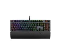 ASUS ROG Strix Scope II X - Tastiera Gaming Meccanica AZERTY - Switchs ROG NX Snow V2, RGB, Tasti Streaming, Rotella multimediale - Poggiapolsi - Nero