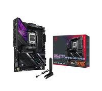 ASUS ROG STRIX X870E-E GAMING WIFI7 NEO, Scheda Madre AMD ATX, Socket AM5, 18+2+2 Stadi di Alimentazione, Slot DDR5, 5 Slot M.2, PCIe 5.0x16 con Q-Release, WiFi 7 con Q-Antenna, Aura Sync, Nero