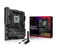 ASUS ROG Strix X870E-H Gaming WIFI7 Scheda madre AMD AM5 (ATX, DDR5, WiFi 7, 4X M.2, PCIe 5.0, 2X USB4, PCIe Slot Q-Release, Aura Sync)