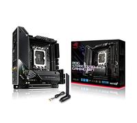 ASUS ROG Strix Z690-I Gaming WiFi 6E LGA 1700 (Intel 12th Gen) mini-ITX scheda madre da gioco (PCIe 5.0, DDR5, Thunderbolt 4, 2.5Gb LAN, USB 3.2 Gen 2x2 pannello frontale Type-C, 2x M.2, scheda di