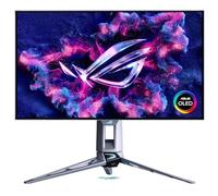 ASUS ROG Swift OLED PG27AQWP-W, Monitor da Gioco da 26,5" WOLED (2560x1440), TrueBlack Glossy, Dual-Mode (Refresh Rate da 540Hz a 720Hz), 0,02ms (GTG), Compatibile conG-SYNC, DisplayPort 2.1, Argento