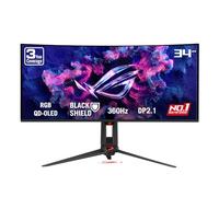 ASUS ROG Swift OLED PG34WCDN, Monitor Gaming QD-OLED da 34 Pollici, 4K (3440 x 1440), 360Hz, 0,03ms (GTG), Pellicola in Grafene, G-SYNC, Care Pro, Sensore Neo Proximity, HDR 500, Nero