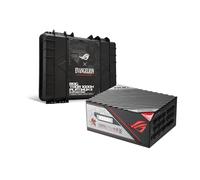 ASUS ROG Thor 1000 W Platinum II Alimentatore modulare, 80+ Platinum, certificato Lambda A++, Dissipatori ROG, Ventola PWM da 135 mm, Modalità 0dB, Pannello OLED, Cavi con custodia, Aura Sync