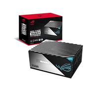 ASUS ROG Thor 1600W Titanium (1600 Watt, alimentatore completamente modulare, 80+ titanio, certificato Lambda MOSFET GaN, controllo digitale della potenza, dissipatori ROG, ventola PWM da 135 mm,
