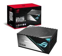ASUS ROG Thor - Alimentatore completamente modulare Platinum II da 1000 W (1000 Watt, platino 80+, certificato Lambda A++, dissipatori ROG, ventola PWM da 135 mm, modalità 0 dB, pannello OLED, cavi a