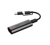 ASUS ROG USB-C10G, Adattatore Ethernet da 10 GB, USB-C/USB-A, Nero | Design 2 in 1, Porta USB 3.2 Gen 2x2, Compatibile con Thunderbolt, per Processori Windows, Linux, macOS, iOS & Android