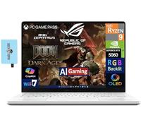 ASUS ROG Zephyrus G14 AI Gaming Laptop 14" ROG Nebula OLED 2.8K 500nits Display (AMD Ryzen 9 270, GeForce RTX 5060 8GB, 16GB LPDDR5X, 1TB SSD, RGB KYB, WiFi 7, Win 11 Home) con espansore porta USB DKZ