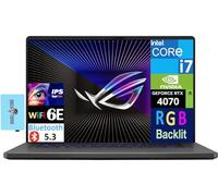 ASUS ROG Zephyrus G16 Gaming Laptop 16" 165Hz OLED WUXGA Display (Intel i7-13620H, GeForce RTX 4070 8GB, 48GB DDR4, 2TB PCIe SSD, RGB KB, Thunderbolt 4, WiFi 6E, Win 11 Home) con espansore porta USB