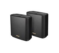 Asus Router AX7800 Sistema WiFi 6 a rete tribanda ZenWiFi XT9 2PK Charcoal, Copertura più di 6 Camere, Wi-Fi 7.8 Gbps, 3 SSID, Sicurezza di rete e Parental Controls (2 Pack)