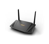 ASUS RT-AX56U Router Estendibile Mesh Wifi 6 AX1800 Dual-band, Adatto per Lavorare da Casa, OFDMA + MU-MIMO tech, 1024 QAM, RangeBoost, Trend Micro AiProtection Pro, Supporto Dual WAN, 3G/4G