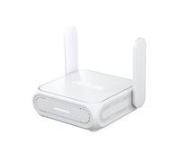 ASUS RT-BE58 Go Dual-Band WiFi 7 Router da viaggio portatile, 3600 Mbps, Tethering 4G/5G, modalità WiFi pubblico (WISP), porta 2.5G, sicurezza di rete avanzata e VPN, RV/Cruise/Mobile, USB-C Power