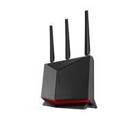 ASUS RT-BE86U BE6800, Router WiFi 7 Dual-Band, Supporta 4096-QAM, Multi-Link (MLO), AiMesh, Sicurezza di Rete e Funzionalità VPN Complete, Guest Network Pro