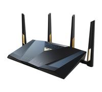 ASUS RT-BE88U router wireless 10 Gigabit Ethernet Dual-band (2.4 GHz/5 GHz) Nero, Grigio