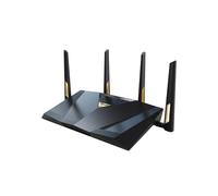 ASUS RT-BE88U Router Dual-band WiFi 7 AiMesh Estendibile, Per Modem Operatore e ONT, 4K-QAM, MLO, Doppia porta 10G, SFP+, 4 porte 2,5G, WAN/LAN 34G, Sicurezza di rete e VPN, Nero