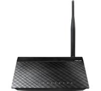 Asus RT-N10 D1 Router Wireless N 150 Mbps, 5 porte Fast Ethernet RJ45 (di cui 1WAN), 1 Antenna staccabile Hi-gain 5dBi, Nero/Antracite